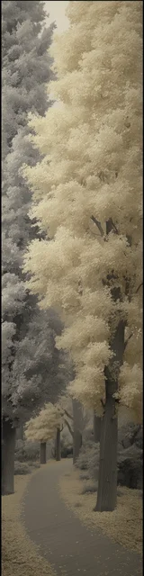 Free aesthetic bookmark featuring beautiful yellow leaves